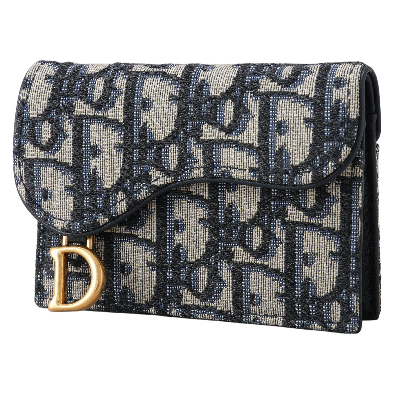 CHRISTIAN DIOR(USED)디올 오블리크 카드홀더 지갑